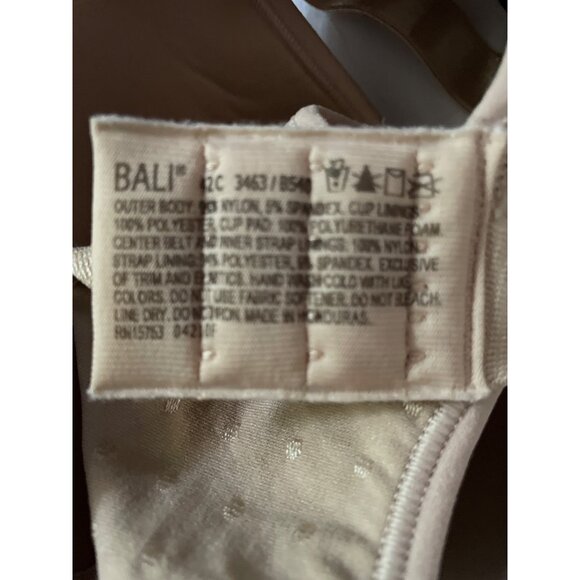 Beauty By Bali Womens Wirefree Comfort Bra With No-Slip Adjustable Straps & Side - Picture 5 of 5
